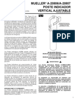 Valvula Con Poste Indicador