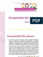 Comprensión de Lectura