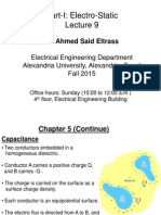 Part-I: Electro-Static: Dr. Ahmed Said Eltrass