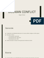 Bosnian Conflict: Megan Palmer