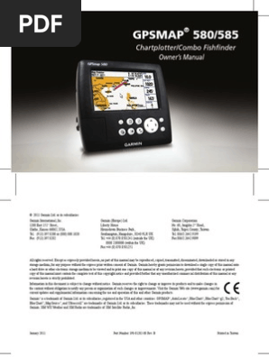 Garmin Gpsmap 585 | PDF