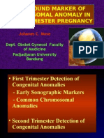 Ultrasound Marker of Chromosomal Anomaly in First Trimester Pregnancy