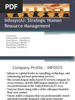 Infosys (A) : Strategic Human Resource Management