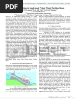 Download Design Modeling  Analysis of Pelton Wheel Turbine Blade by International Journal for Scientific Research and Development SN293004285 doc pdf