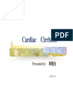 Cardiac Cirrhosis
