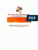 Harry Potter & the Philosopher's Stone by J. K. Rowling[Part