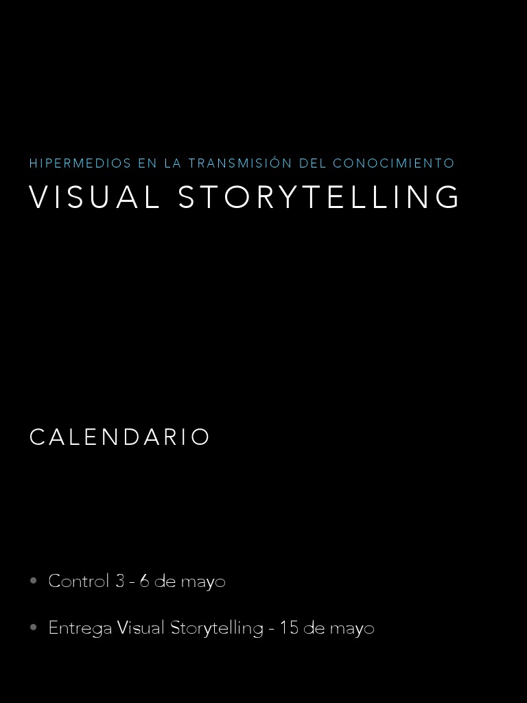 Guía de Storytelling Visual | PDF