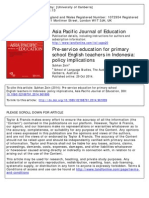 Zein-2014-Pre-service Education for Primary School English Teachers in Indonesia- Policy Implications 2