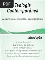 Teologia Contemporânea
