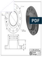 6 300 Weld Neck FF STD Flange