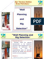 Curso on Line Well Planning and Rig Selection - 24 Hrs
