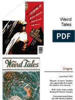 Weird Tales Presentation