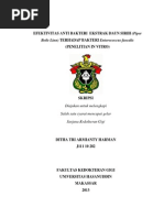 Download Efektivitas Anti Bakteri Ekstrak Daun Sirih by AriWahyu SN293037067 doc pdf