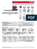 Fiche Technique de La Resine Hilti HIT-RE 500-SD Et Tige HIT-V Fiche Technique ASSET DOC LOC 1922974