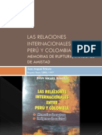 Las Relaciones Internacionales Entre Perú y Colombia-Bakula-elenco de Actos Intern