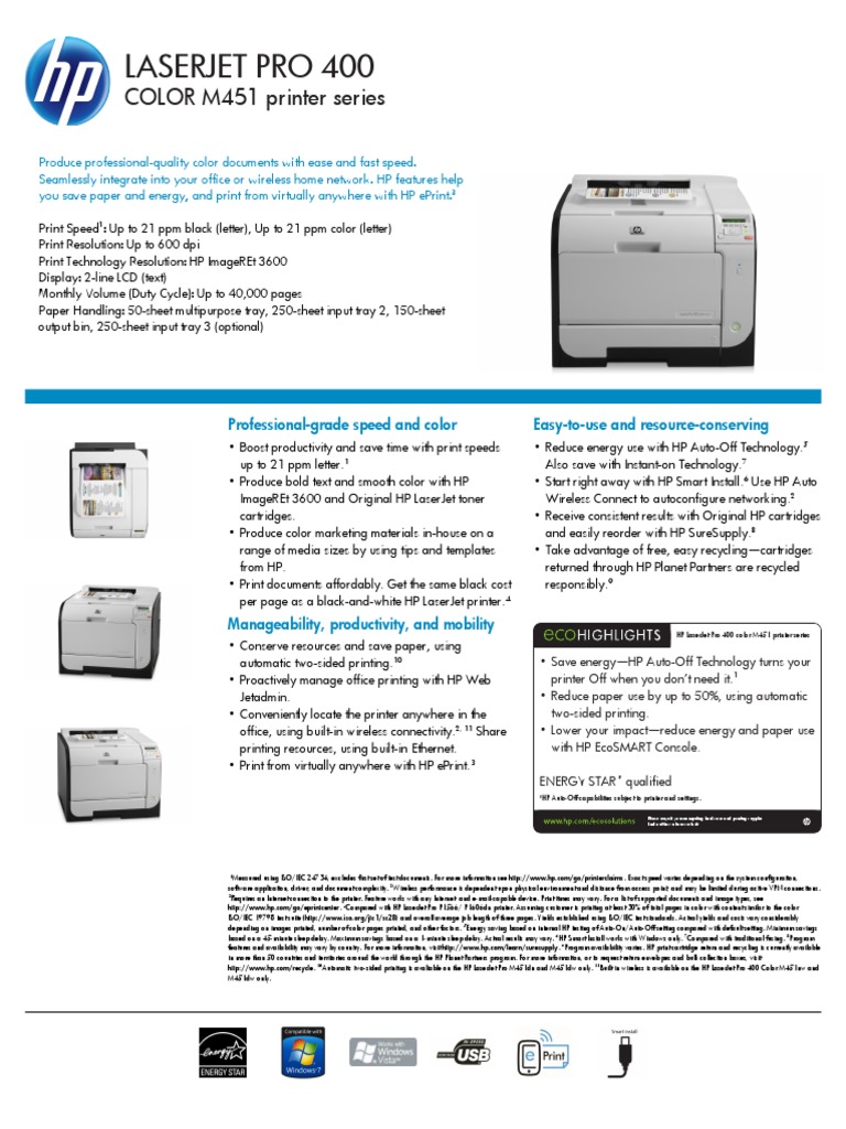 m451 printer