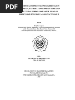 Download Thesis Pengaruh Komitmen Organisasi Perubahan Organisasi dan Budaya Organisasi terhadap Efektivitas Kerja pada Kantor wilayah Ditjen Pajak Jawa Tengah II by chairudin_nr SN29304285 doc pdf