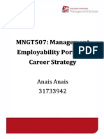 Anais 31733942 MNGT507 Career Strategy