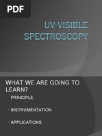 Download Uv Visible Spectroscopy by Dhanvanth SN29304439 doc pdf