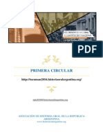 Primera Circular Tucuman 2016