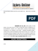Ação Monitória - Cheque Prescrito.doc