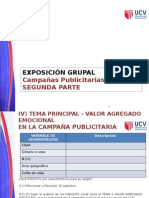 Exposición Grupal Segunda Etapa - Campañas Publicitarias