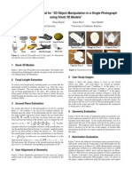 Supplementary Material For "3D Object Manipulation in A Single Photograph Using Stock 3D Models"