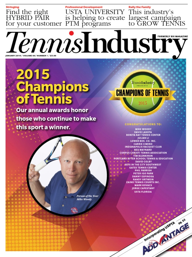 Tennis Industry Magazine PDF Physician Bnp Paribas