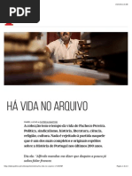 Há vida no arquivo - PÚBLICO