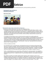 DN - Desempenho das escolas vai beneficiar professores