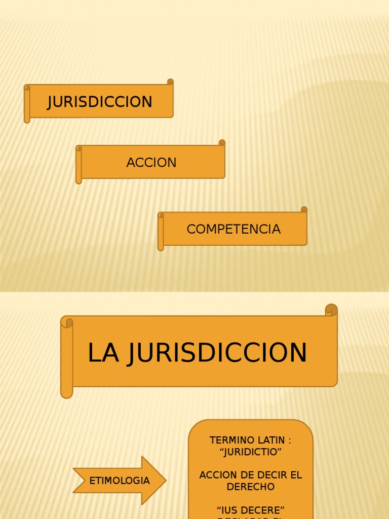 Jurisdicción y Competencia en Proceso Civil | PDF | Jurisdicción ...