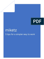 Miketz: 5 Tips For A Simpler Way To Work