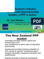 New Zealand's Industry Training and Apprenticeship System: A PPP in Action