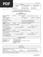 Iep Example Transition