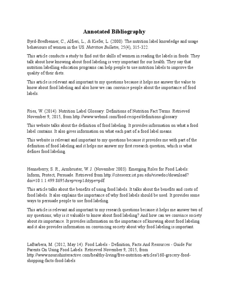 Annotated bibliography mla picture