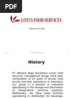 Lotus Food Services_Company Profile 2015