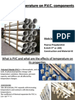 Effects of Temperature on PVC Components by Poorva Priyadarshini