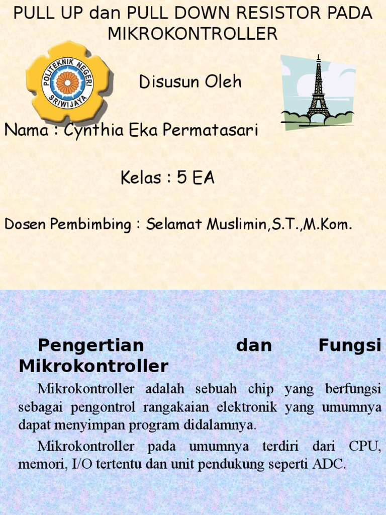 Pull Up dan Pull Down Resistor Mikrokontroler | PDF