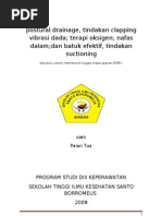 Download PosturalDrainageTindakanClappingVibrasiDadaTerapiOksigenNafasDalamDanBatukEfektifTindakanSuctioningbyianzkateSN29308220 doc pdf