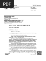 Final draft Paris climate agreement