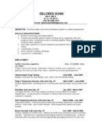 Resume of Deloresdunn0062