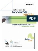 Diseño Curricular para la Educación Inicial -Jujuy - 2009