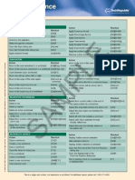 Excel Shortcuts