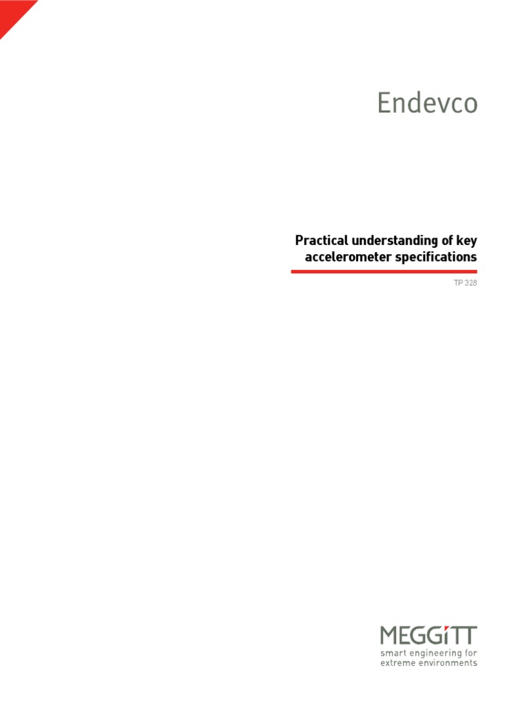 Practical Understanding Of Key Accelerometer Specifications – XHYY