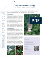 MRes in Tropical Forest Ecology