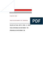 Calculo Van, Tir y Pr( Con Inflacion)222