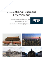 International Business Environment: Associate Professor Radu Mușetescu, PHD