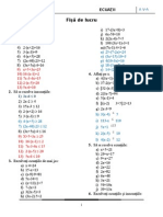 Fişă de Lucru: N) 25 - (7-2x) 24 O) (3x+15) :10 3 P) 4 (10-3x) 16 Q) 18 - (3x+7) 5 R) 14+ (2x-8) 16