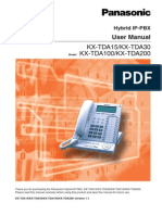 KX-TDA15 V1.1 User Manual