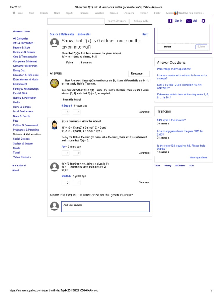 Yahoo Answers User Activity Guide | PDF | Computers